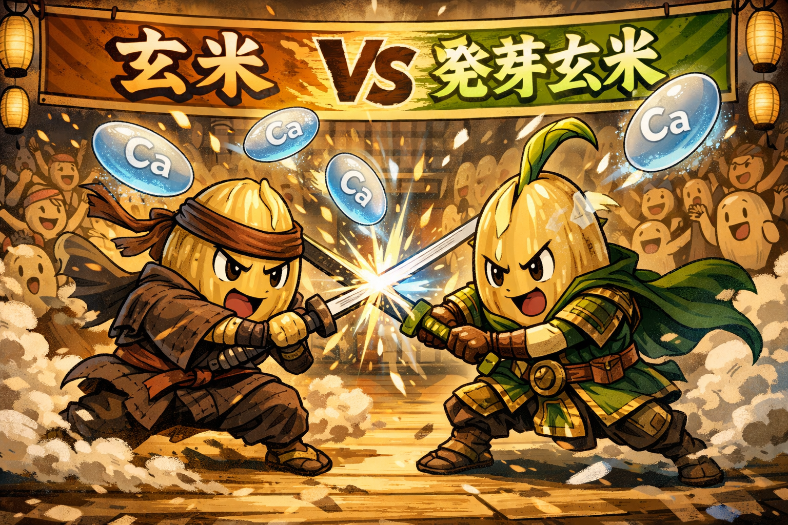 玄米vs発芽玄米